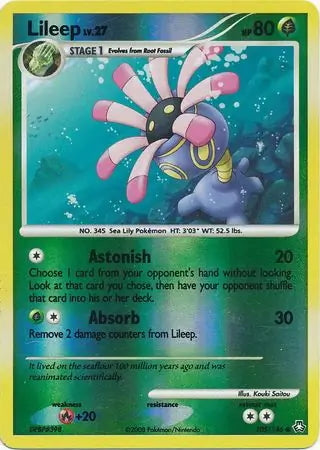 Legends Awakened Lileep #105/146 reverse holo